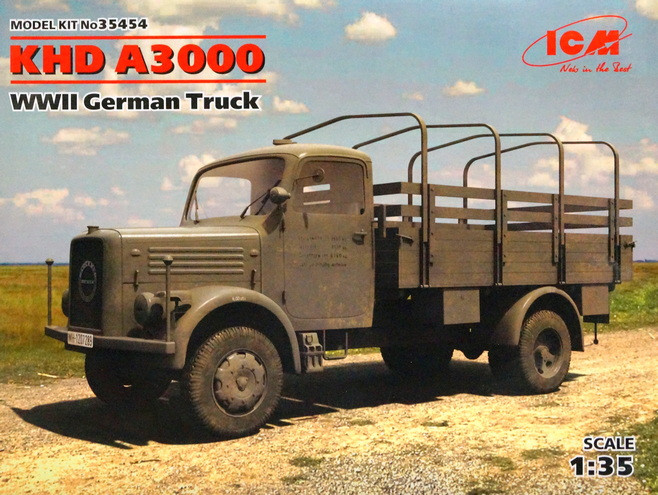 Сборная модель "Германский грузовой автомобиль KHD A3000" М 1/35