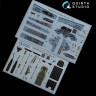 3D Декаль интерьера кабины Су-27 (Hobby Boss)  М 1/48