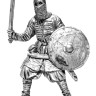Оловянная миниатюра "Варяжский дружинник. Русь, 10 век"