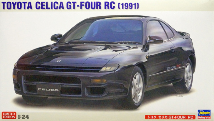Сборная модель "Автомобиль Toyota Celica GT-FOUR RC (Limited Edition)"   М 1/24