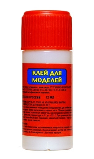Клей для моделей "Звезда", 12 мл.