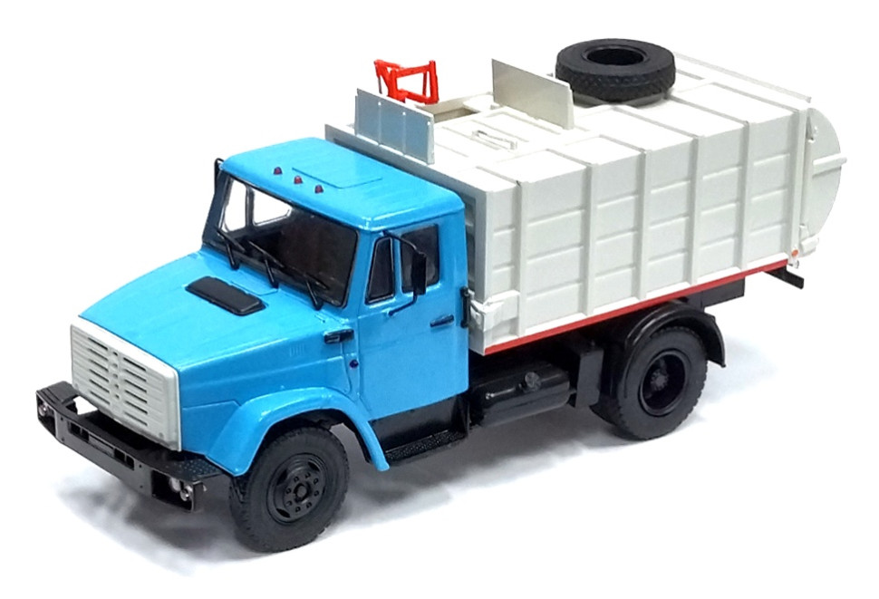 Масштабная модель "Мусоровоз МКМ-2 (4333)"    М 1/43