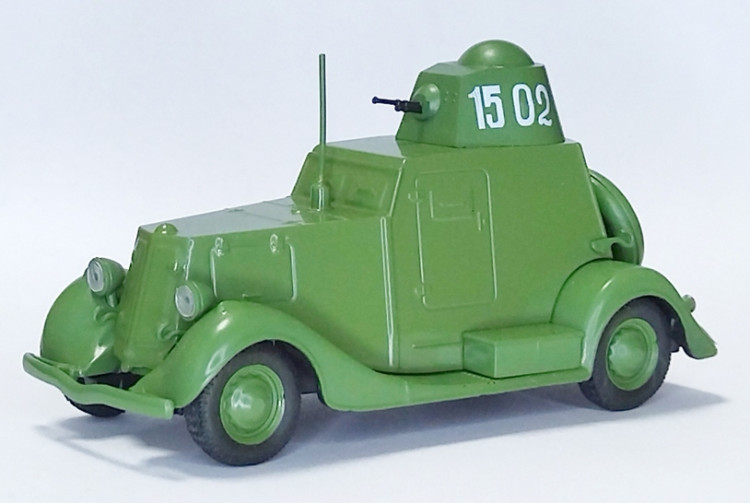 Масштабная модель "Бронеавтомобиль БА-20, 1936-1942 гг."    М 1/43