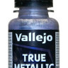 77121 Vallejo True Metallic Metal (Base) Краска-металлик акриловая "Чистое серебро" / Sterling Silver, 18 мл.