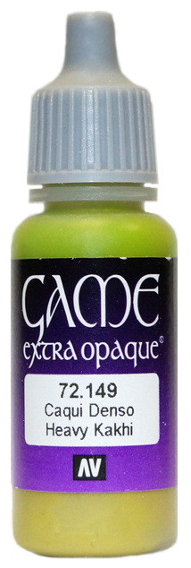 72149 Vallejo Game Color Extra Opaque Краска "Насыщенный хаки" / Heavy Khaki, 17 мл.