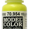 70954 Vallejo Краска акриловая "Желто-зеленый" / Yellow Green, 17 мл.