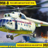 Сборная модель "Российский вертолет "Ми-8 МЧС"   М 1/72