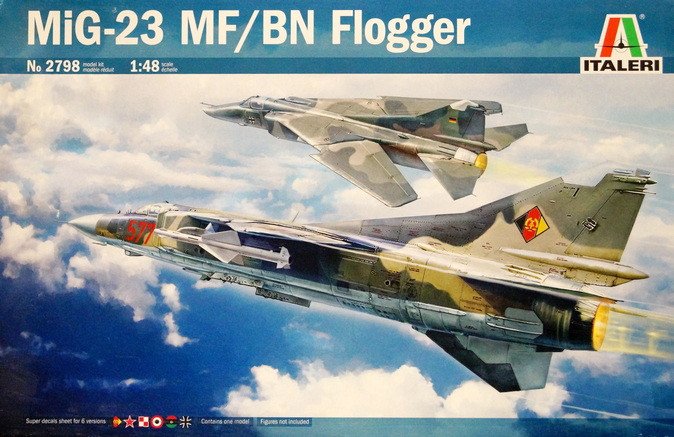Сборная модель "Истребитель МиГ-23 МФ/БН"   М 1/48