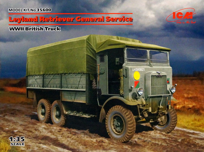 Сборная модель "Британский автомобиль "Leyland Retriever", поздний   М 1/35