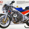 Сборная модель "Мотоцикл Honda VFR750R"   М 1/12
