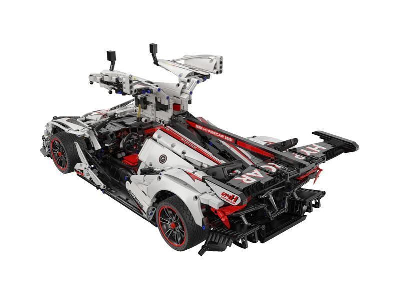 Конструктор CADA MASTER "Cпорткар V12 Hypercar", 4449 дет., М 1/8, на радиоуправлении