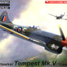 Сборная модель "Истребитель Hawker Tempest Mk.V "Clostermann"  М 1/72