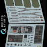 3D Декаль интерьера кабины вертолёта UH-1C (Academy) М 1/35 3D Декаль интерьера кабины вертолёта UH-1C (Academy) М 1/35