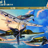 Сборная модель "Немецкая система Mistel I (JU-88 A4/Bf-109)"  М 1/72