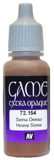 72154 Vallejo Game Color Extra Opaque Краска "Насыщенный сиена" / Heavy Sienna, 17 мл.