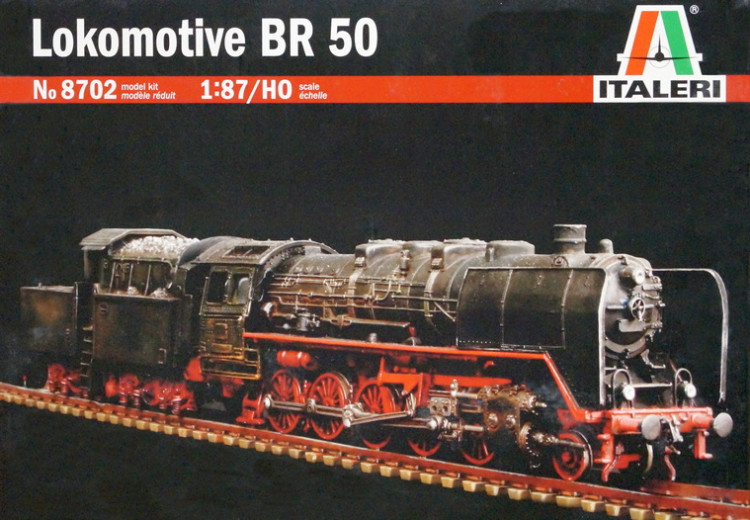 Сборная модель "Немецкий паровоз BR 50"   M 1/87