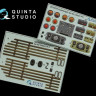 3D Декаль интерьера кабины для модели Kubelwagen type 82 (Italery/Моделист)  М 1/35