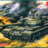 Сборная модель "Средний танк Т-55АМ" (По лицензии ОмскТрансМаш)  М 1/35