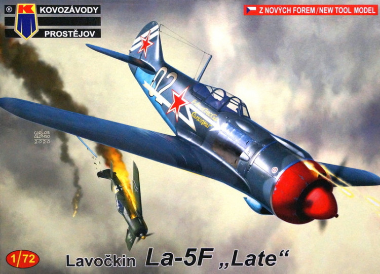 Сборная модель "Истребитель La-5F" (поздний)  М 1/72