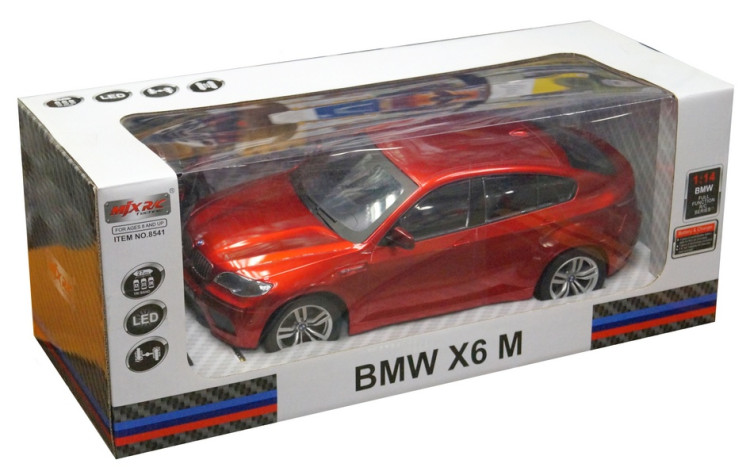Автомобиль радиоуправляемый BMW X6    М 1/14