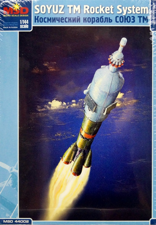 Сборная модель "Космический корабль "СОЮЗ-ТМ"  М 1/144
