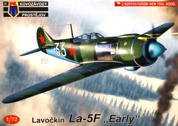 Сборная модель "Истребитель La-5F" (ранний)  М 1/72