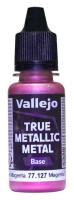 77127 Vallejo True Metallic Metal (Base) Краска-металлик акриловая "Малиново-пурпурный" / Crimson Magenta, 18 мл.