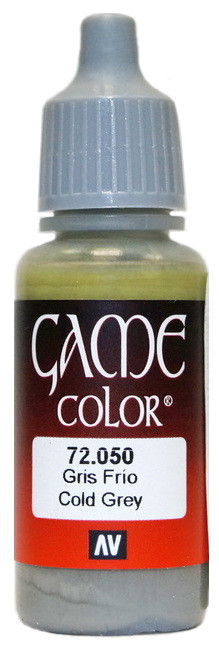 72050 Vallejo Game Color Краска "Серый холодный" / Cold Grey, 17 мл.