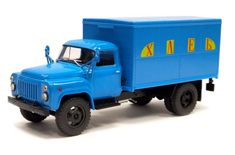 Масштабная модель "Фургон "Хлеб" ГЗСА-3704 (52)" М 1/43 Масштабная модель "Фургон "Хлеб" ГЗСА-3704 (52)" М 1/43