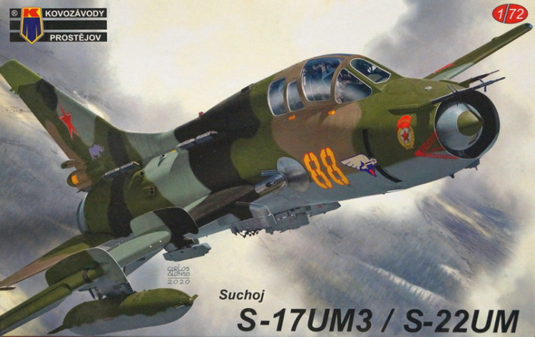 Сборная модель "Советский истребитель-бомбардировщик S-17UM3/22UM"  М 1/72