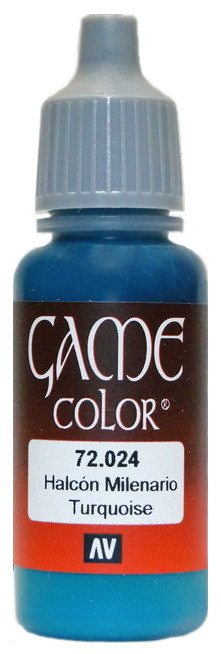 72024 Vallejo Game Color Краска "Бирюзовый" / Turquoise, 17 мл.
