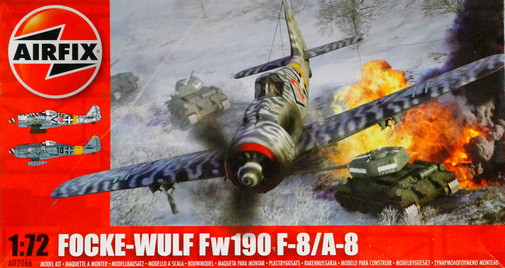 Сборная модель "Истребитель FW-190F-8/A-8"  М 1/72
