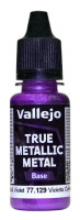 77129 Vallejo True Metallic Metal (Base) Краска-металлик акриловая "Небесный фиолетовый" / Celestial Violet, 18 мл.
