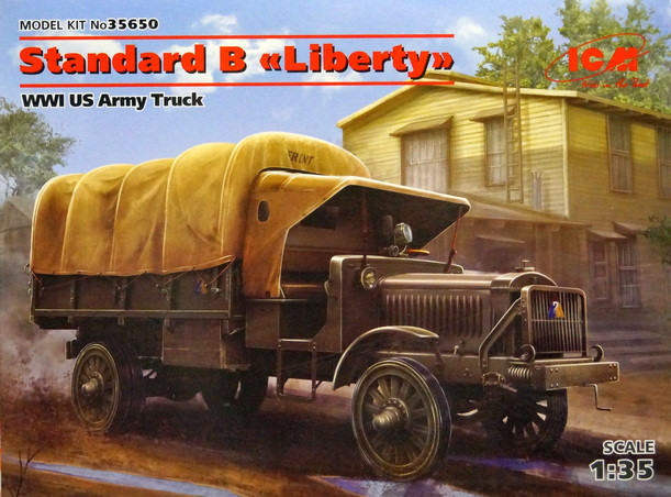 Сборная модель "Американский грузовой автомобиль Standard B Liberty, 1917 г."   М 1/35