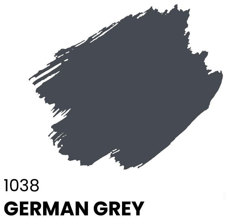 C1038 ICM Краска акриловая для творчества, цвет "Немецкий серый" (German Grey), 12 мл.