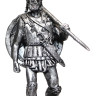 Оловянная миниатюра "Греческий гоплит, 4 век до н.э."