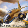 Сборная модель "Польский бомбардировщик PZL-37A "Los"   М 1/72