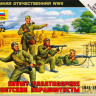 Набор миниатюр "Советские парашютисты"  М 1/72