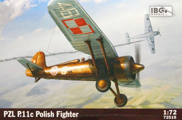 Сборная модель "Польский истребитель PZL P.11c"   М 1/72