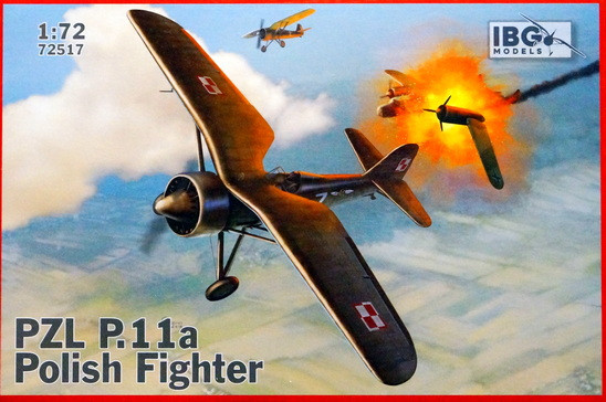 Польский истребитель PZL P.11a   М 1/72