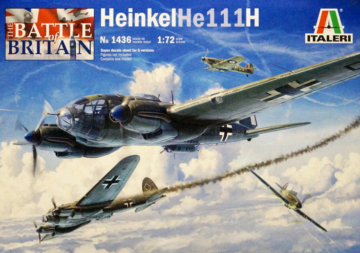 Сборная модель "Бомбардировщик Heinkel He-111 H"  М 1/72