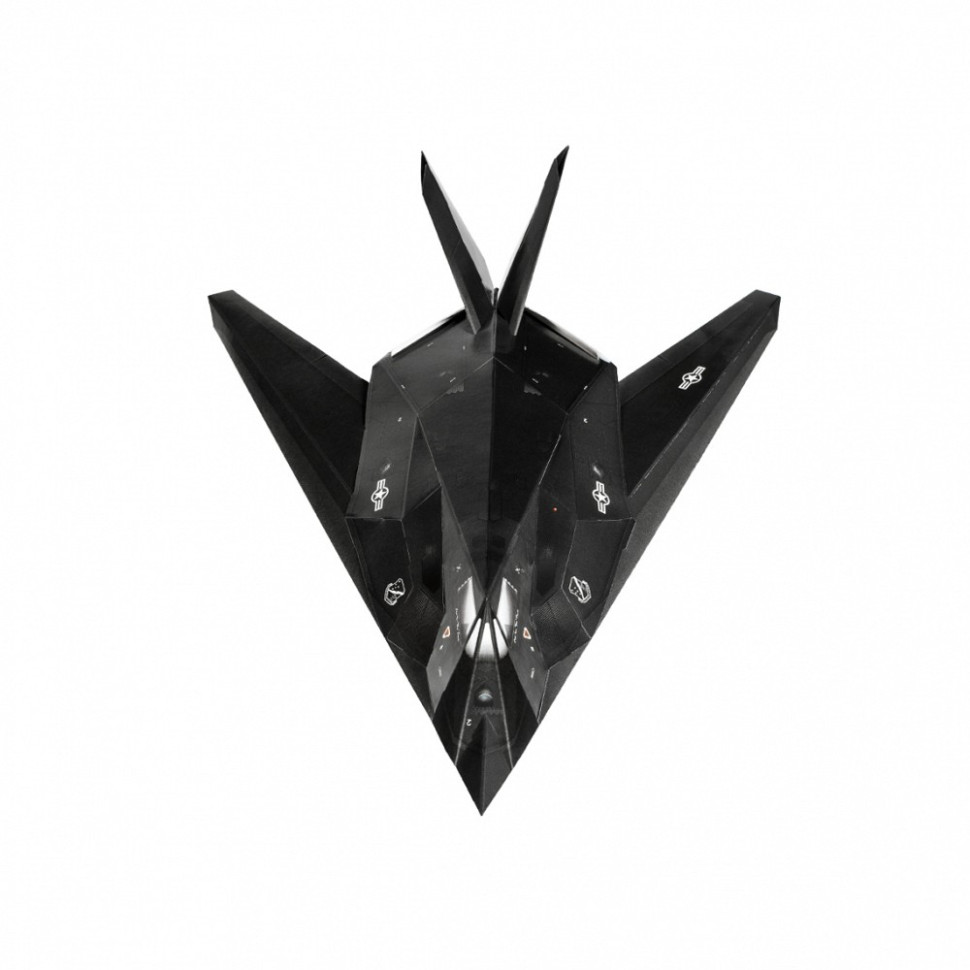 Конструктор из картона "Бомбардировщик F-117 Nighthawk"
