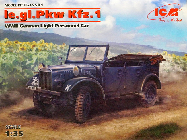 Сборная модель "Немецкий автомобиль le. gl. Einheits-Pkw Kfz.1"  М 1/35