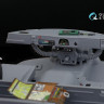3D Декаль интерьера кабины УАЗ-3909 (Звезда) М 1/35 3D Декаль интерьера кабины УАЗ-3909 (Звезда) М 1/35