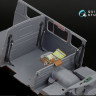 3D Декаль интерьера кабины УАЗ-3909 (Звезда) М 1/35 3D Декаль интерьера кабины УАЗ-3909 (Звезда) М 1/35