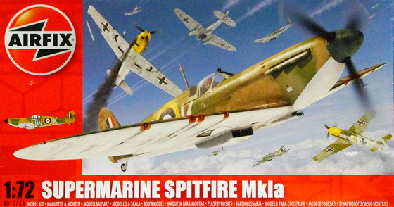 Сборная модель "Истребитель Spitfire Mk.I"  М 1/72