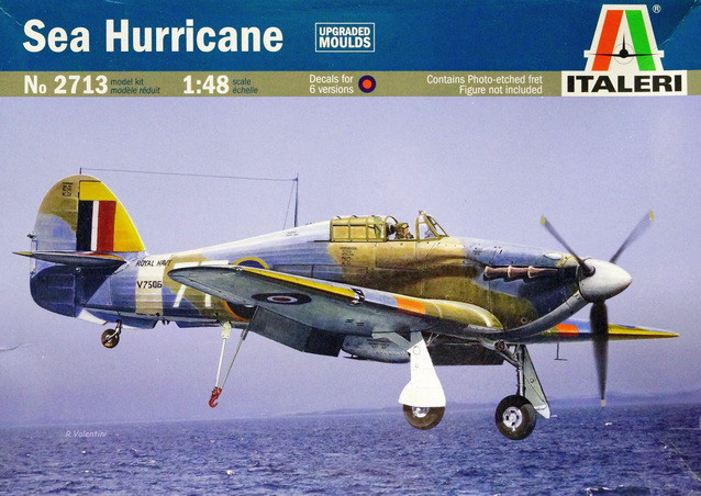 Сборная модель "Истребитель Sea Hurricane"   М 1/48