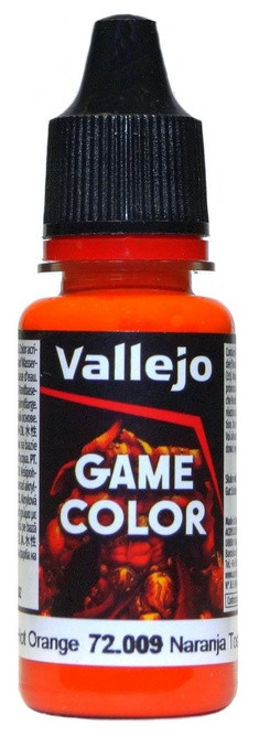 72009 Vallejo Game Color Краска "Оранжевый яркий" / Hot Orange, 17 мл.