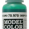 70970 Vallejo Краска акриловая "Насыщенный зеленый", FS34090 / Deep Green, 17 мл.