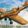 Сборная модель "Польский бомбардировщик PZL-23A "Karas"   М 1/72